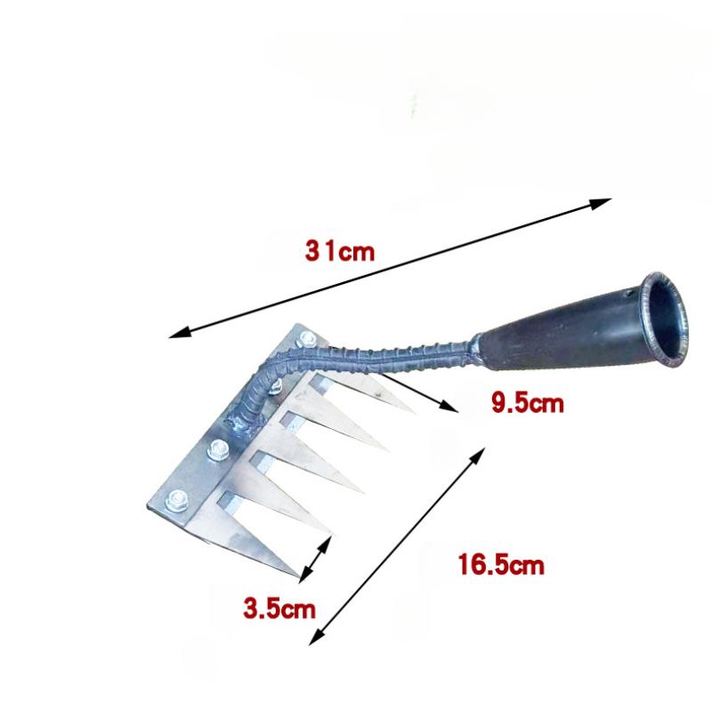 Gardening Tools Hoe - Стальные садовые грабли-рыхлитель многофункциональные, сельскохозяйственная мотыга