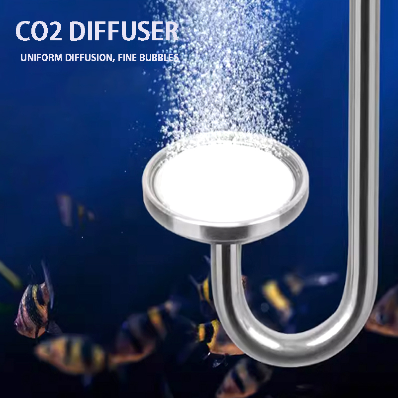Aquaponics Fish Tank - Аквариум CO2 небулайзер алюминиевый сплав +