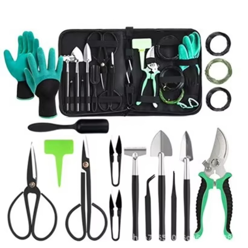 Gardening Tools Scissors - Многофункциональный набор садовых инструментов из 24