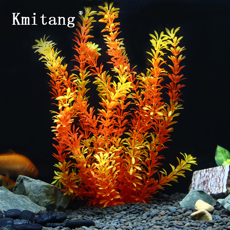 Aquaponics Fish Tank - 100 см Тропические растения, большая искусственная