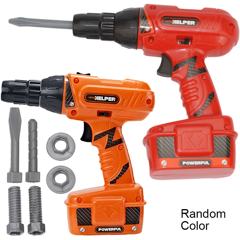 Gardening Tools Kids Set - Инструменты, игрушки, электрическая дрель BO, имитация
