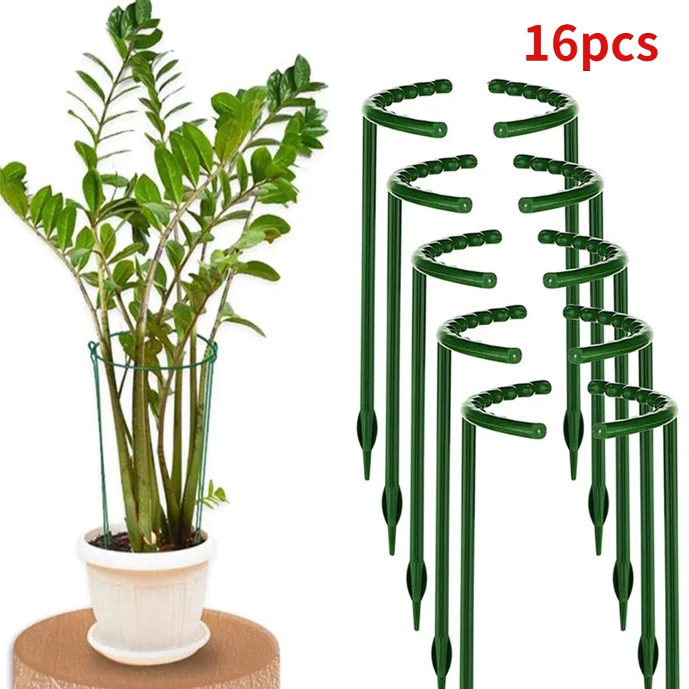 Gardening Tools Hoe - Пластиковая подставка для поддержки растений, ворс