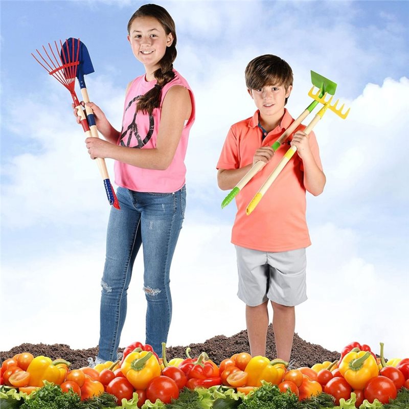 Gardening Tools Kids Set - B05C-Набор садовых инструментов для детей, 4