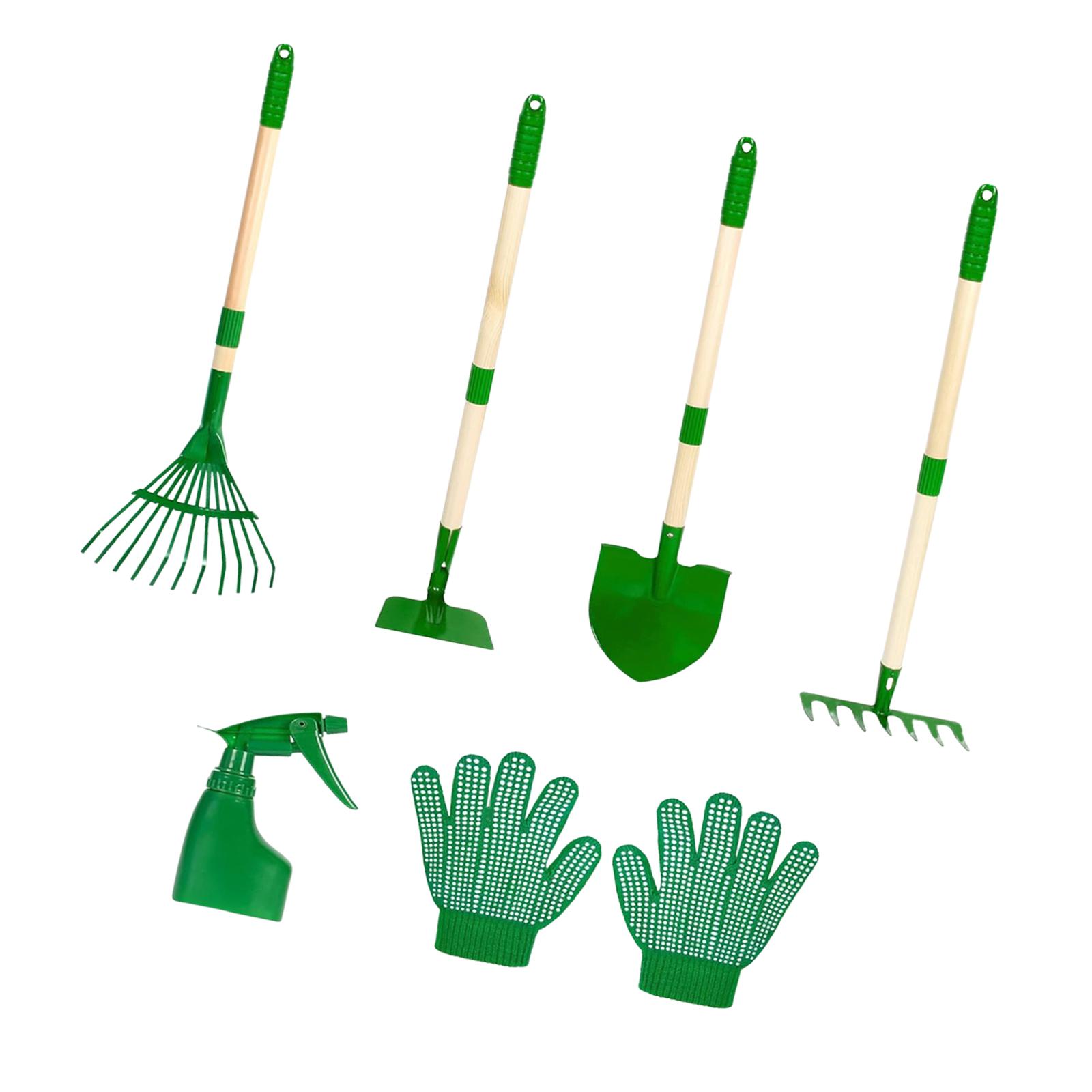 Gardening Tools Kids Set - 6x детский набор садовых инструментов, игрушки