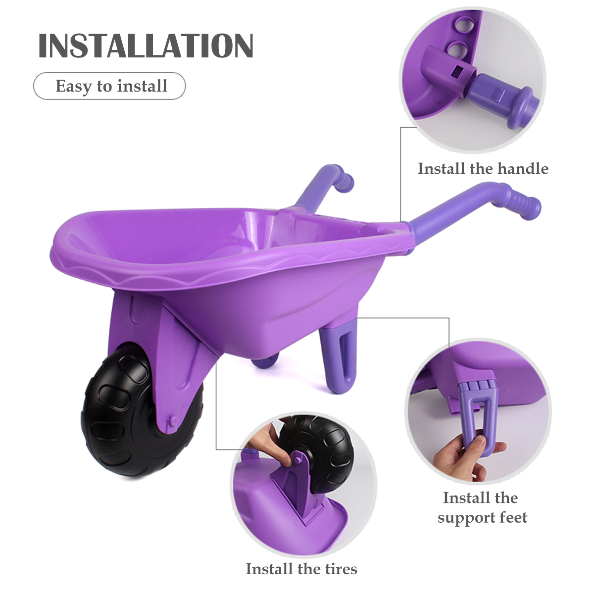 Набор садовых инструментов для – обзор и цена Gardening Tools Kids Set