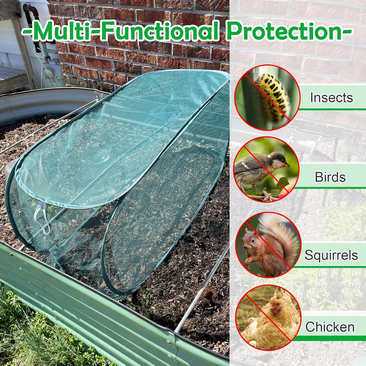 Защитная сетка для растений 12 – обзор и цена Garden Netting Cover