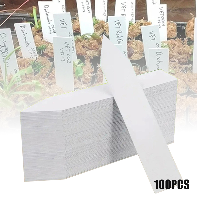 100 шт., этикетки для садовых  – обзор и цена Plant Label Tags